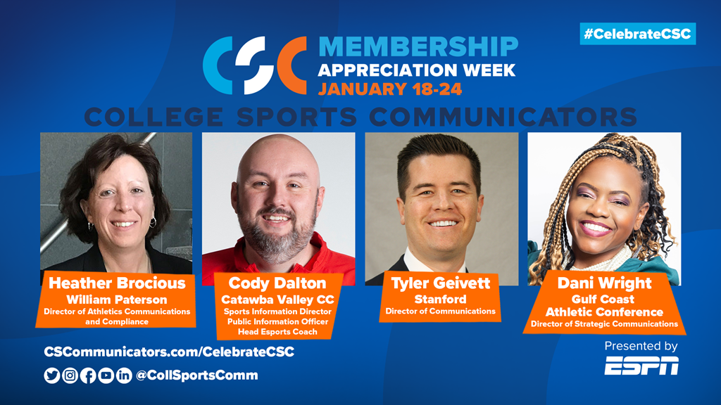 CSC Member Spotlight: Cody Dalton – Catawba Valley CC, Sports Information Director / Public Information Officer / Esports Coach