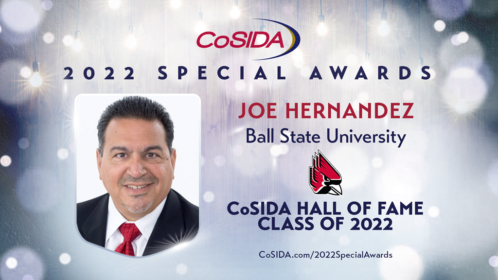 2022 Special Awards Salute: Joe Hernandez (Formerly of Ball State), CoSIDA Hall of Fame Class of 2022