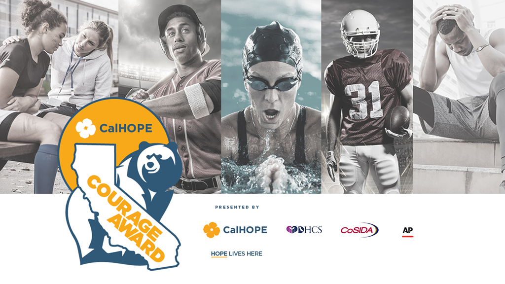 CalHOPE Courage Award Honors California College Student-Athletes Who Show Courage in the Face of Adversity
