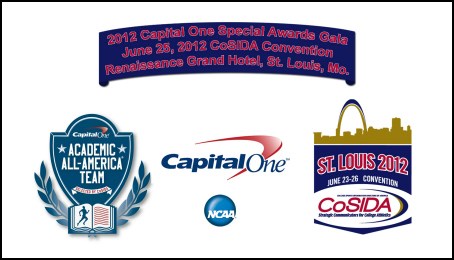 CoSIDA, NewTek delivers live stream of 2012 Capital One Special Awards Gala from convention site on June 25