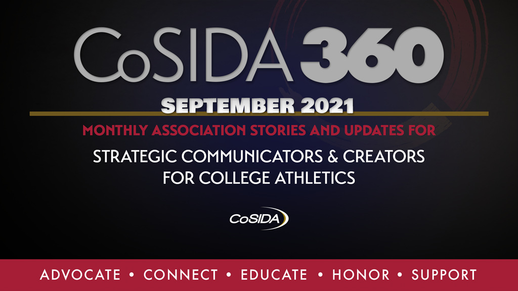 Now Available! CoSIDA 360 September 2021