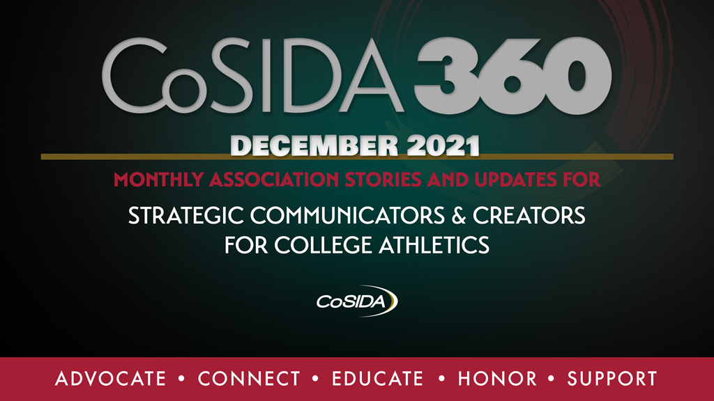 Now Available! CoSIDA 360 December 2021