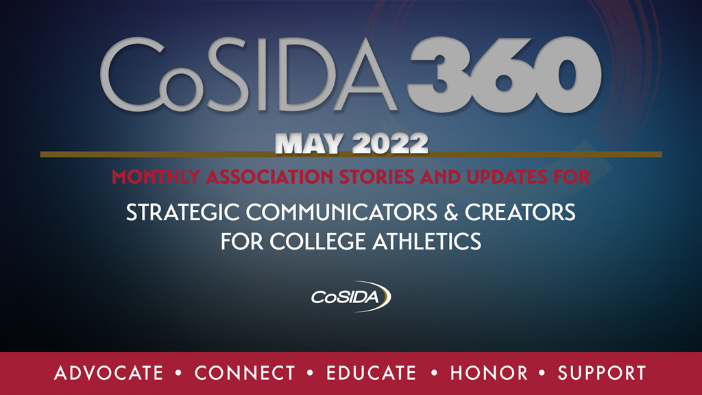 Now Available! CoSIDA 360 May 2022