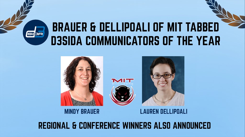 Brauer & Dellipoali of MIT tabbed D3SIDA communicators of the year, Regional & Conference winners also announced