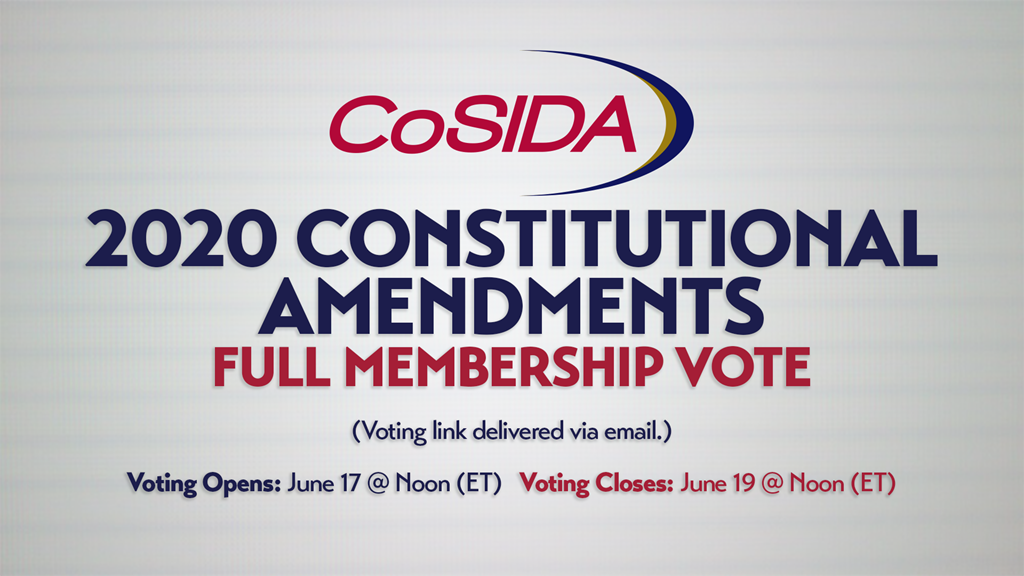 2020 Constitutional Amendments Full Membership Vote (Modernized Governance Structure Proposal)