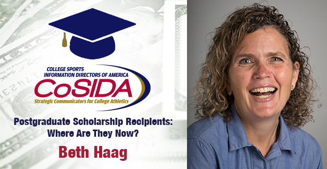 CoSIDA Postgraduate Scholarship Recipients – Where Are They Now? Beth Haag