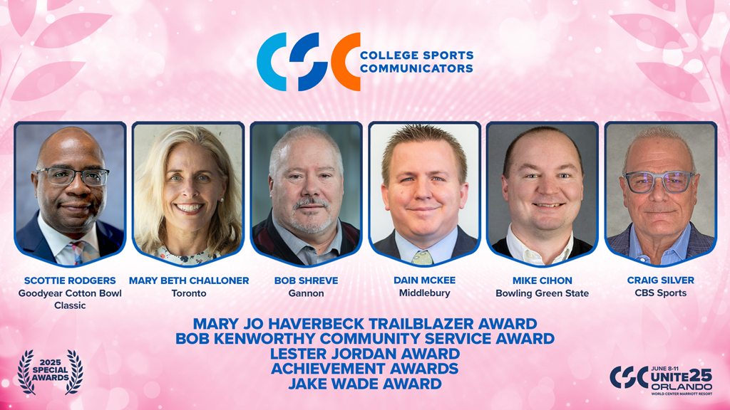 CSC announces 2025 Special Awards honorees for Haverbeck Trailblazer, Kenworthy Community Service, Lester Jordan, Achievement, and Jake Wade Awards
