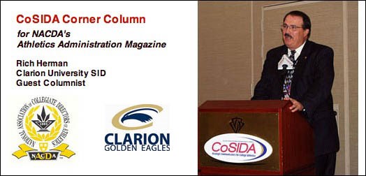 CoSIDA Corner: Athletic Communications Strategies - DII model strategic communications plan is enacted (by Rich Herman, Clarion University)