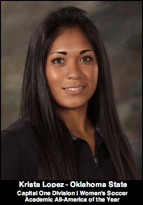 Krista Lopez D1 Women's Soccer AAA of Year