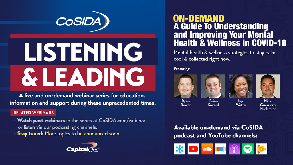ON-DEMAND Webinar: A Guide To Understanding and Improving Your Mental Health & Wellness in COVID-19
