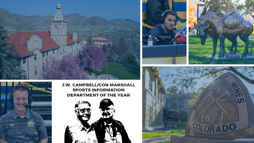 Colorado School of Mines Tabbed Rocky Mountain Athletic Conference Sports Information Department of the Year