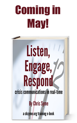 Syme ebook cover crisis comm