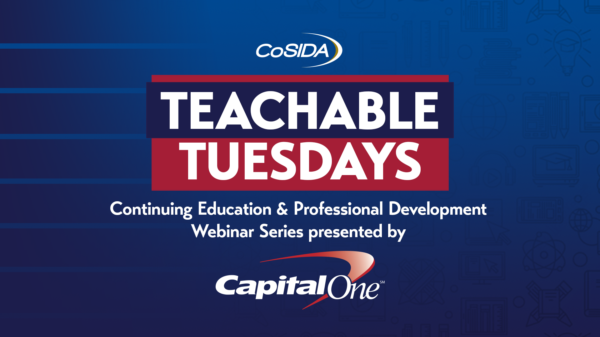 2017-18 Continuing Education Programming: Presented by Capital One