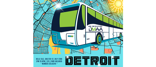 DMAA Summer in the City Detroit Bus Tour '25