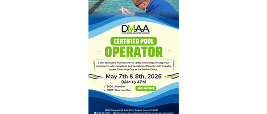 Certified Pool Operator (CPO)