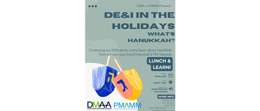DE&I in the Holidays: Hannukah Lunch & Learn