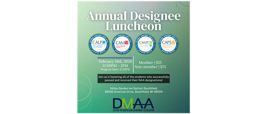 Annual DMAA Designee Luncheon 26'