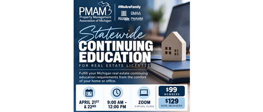 2027 Continuing Education for Real Estate Professionals LIVE Virtual