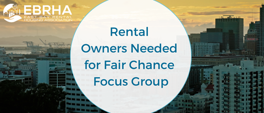 Alameda County Fair Chance Focus Group