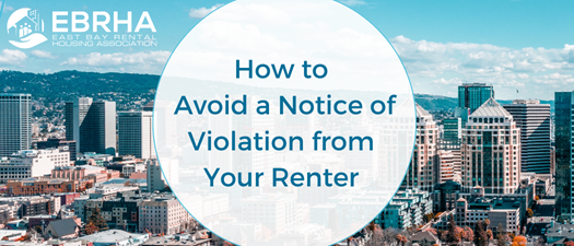 How to Avoid a Notice of Violation from Your Renter