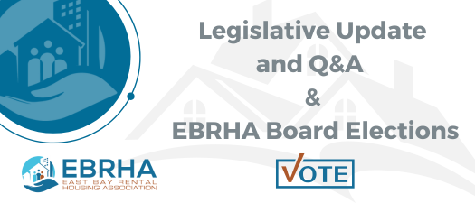 Legislative Update and Q&A + EBRHA 2026 Board Elections