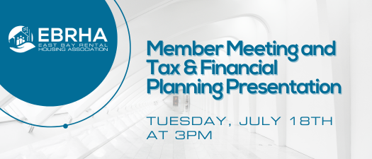 Monthly Member Meeting with Tax & Financial Planning Presentation
