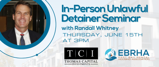 In-Person Unlawful Detainer Instructional Seminar