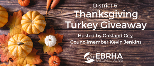 Volunteer for Oakland District 6 Turkey Giveaway