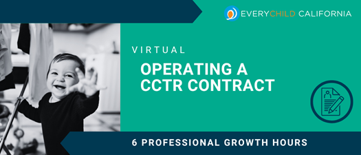 Operating A CCTR Contract