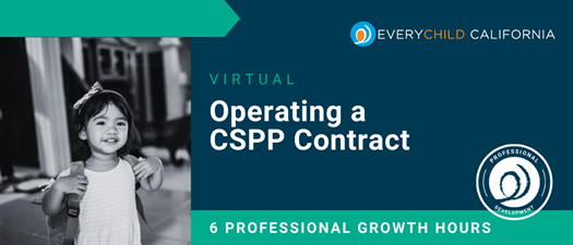 Operating a CSPP Contract