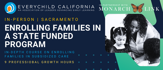 Enrolling Families in a State Funded Program