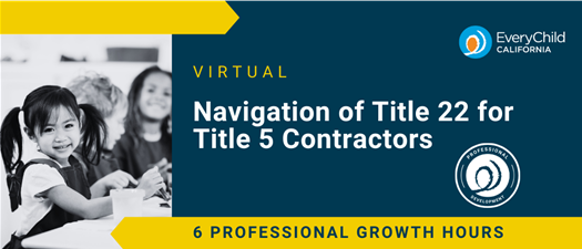 Navigation of Title 22 for Title 5 Contractors