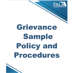 Grievance Sample Policies and Procedures