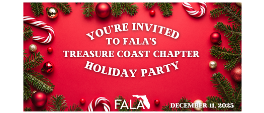 Treasure Coast Chapter Holiday Party | 12.11.2025