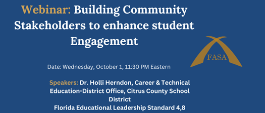 Building Community Stakeholders to enhance student Engagement