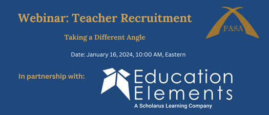 Teacher Recruitment: Taking a Different Angle