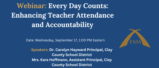  Every Day Counts: Enhancing Teacher Attendance and Accountability