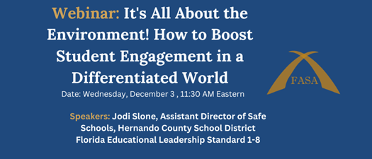 It's All About the Environment! How to Boost Student Engagement in a Differentiated World