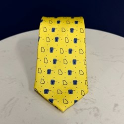 Yellow Floss Tie - Regular Length