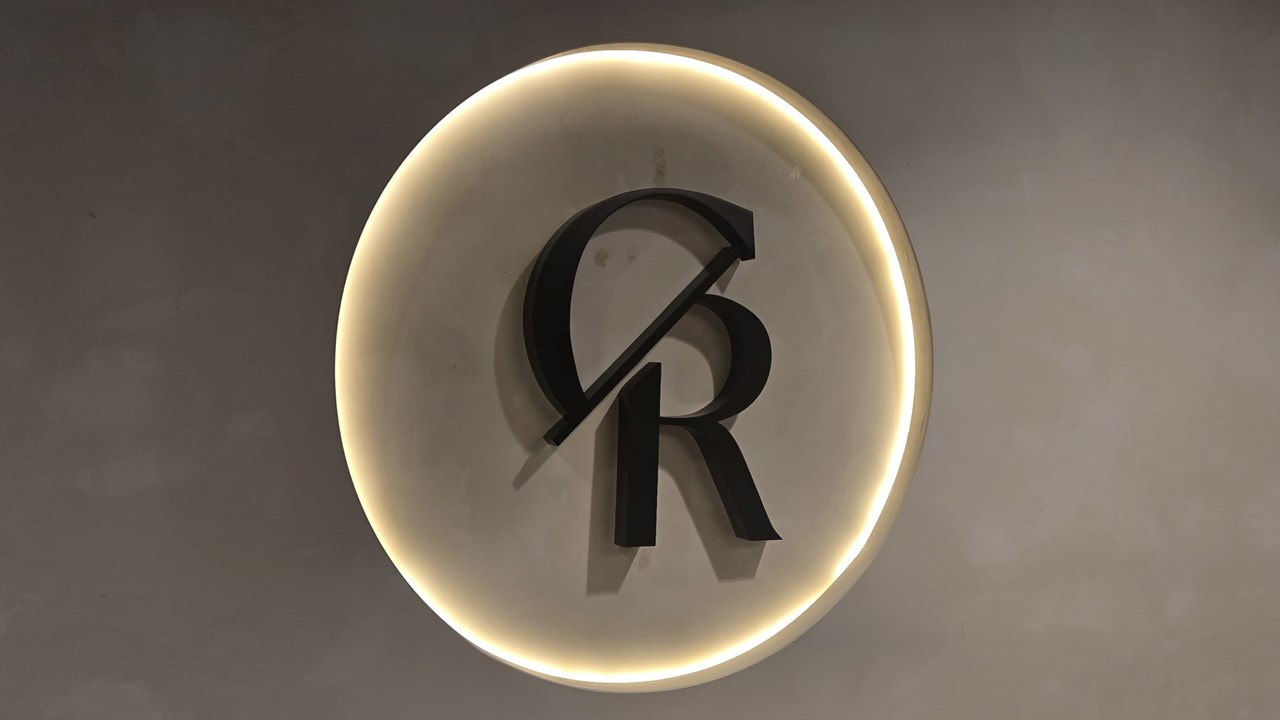 Indoor Reception Sign