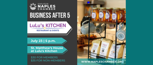 Business After 5: St. Matthew's House at Lulu's Kitchen - July 2026