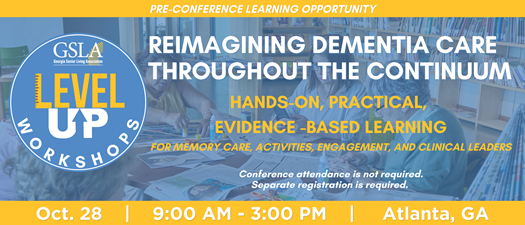 Level Up Workshop: Memory Care Activities