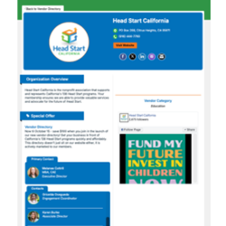 Vendor Directory - Featured Listing