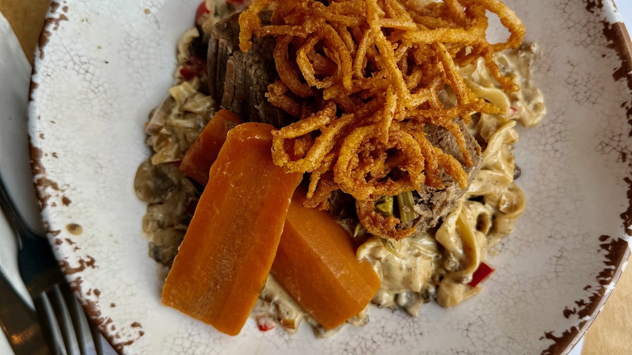 Prime Rib Stroganoff