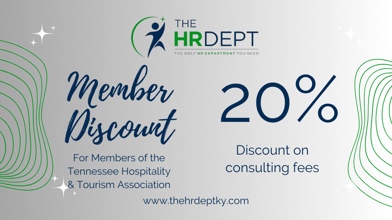 TNHTA Discount Promo for The HR Dept LLC