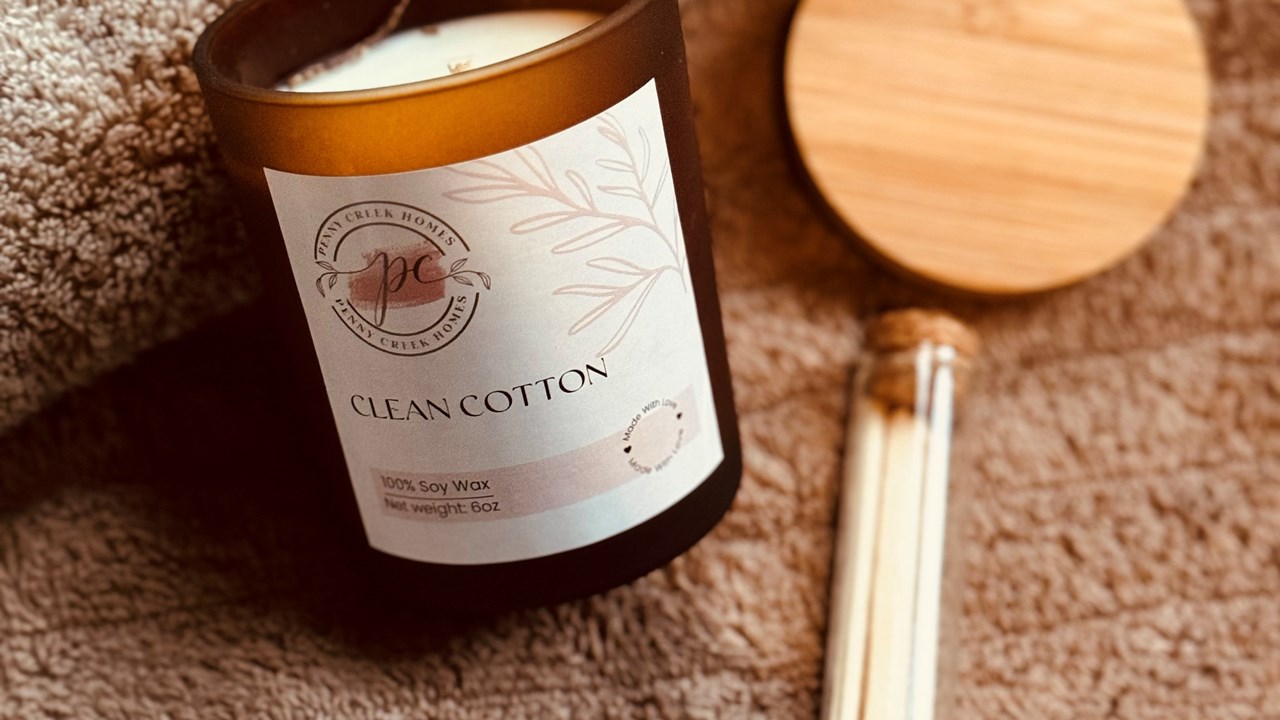 Clean Cotton Candle