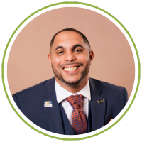 Headshot of program presenter, Donte Curtis