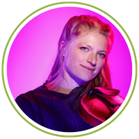 Headshot of program presenter, Maya French