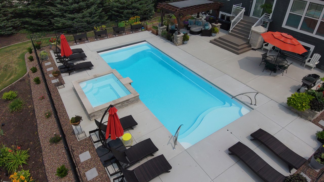 Fiberglass Pool - Waukesha