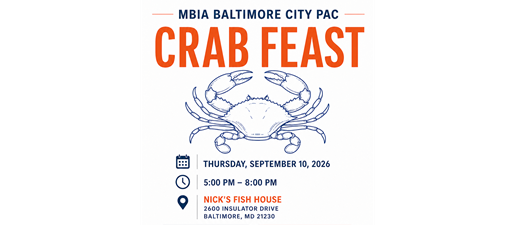 MBIA Baltimore City PAC Crab Feast Fundraiser